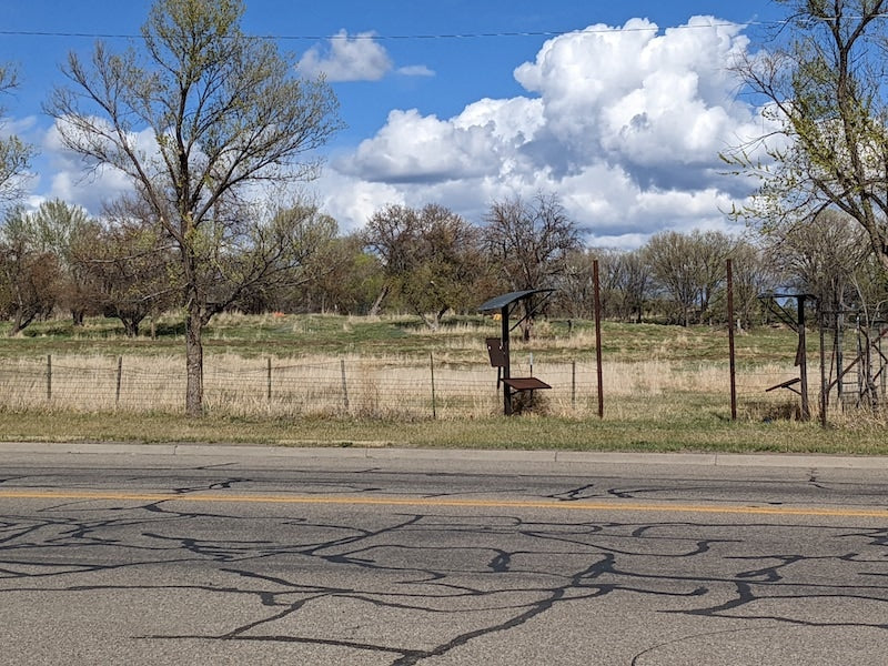 Near the Uranium Drive-In, Nucla, Colorado.