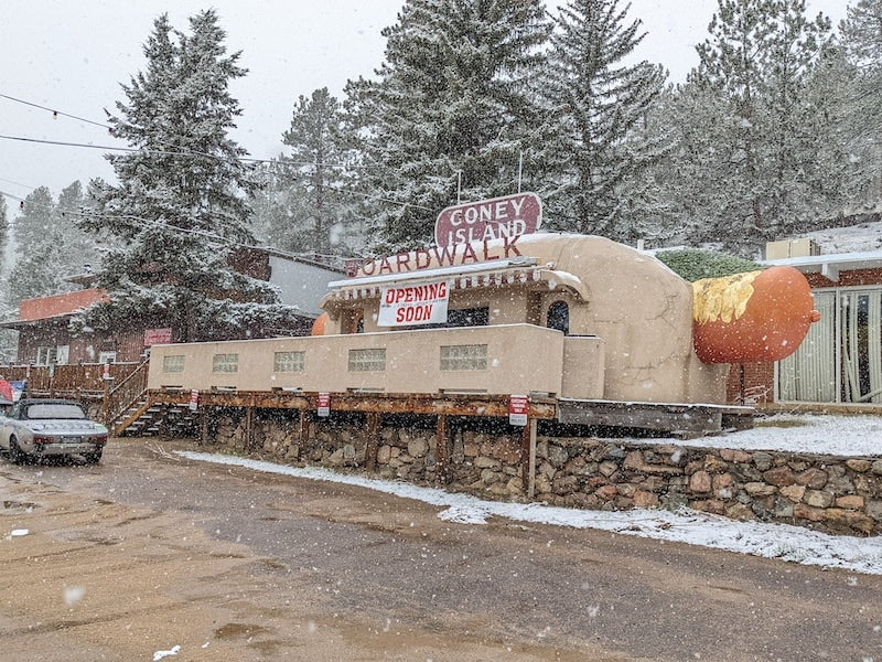 Coney Island Boardwalk, Bailey, Colorado.