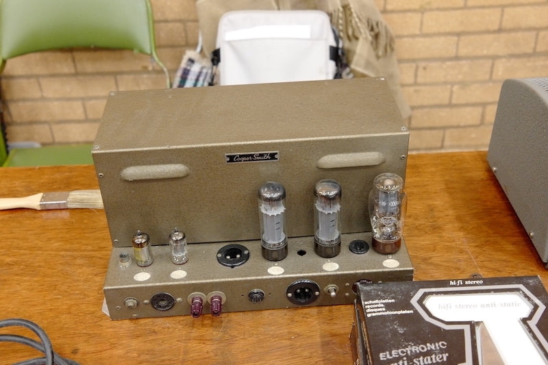 A rare Cooper-Smith British-made monoblock amplifier from the late 1950s/early 1960s.