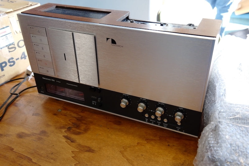 Ready for the cassette revival: a Nakamichi 700 deck.