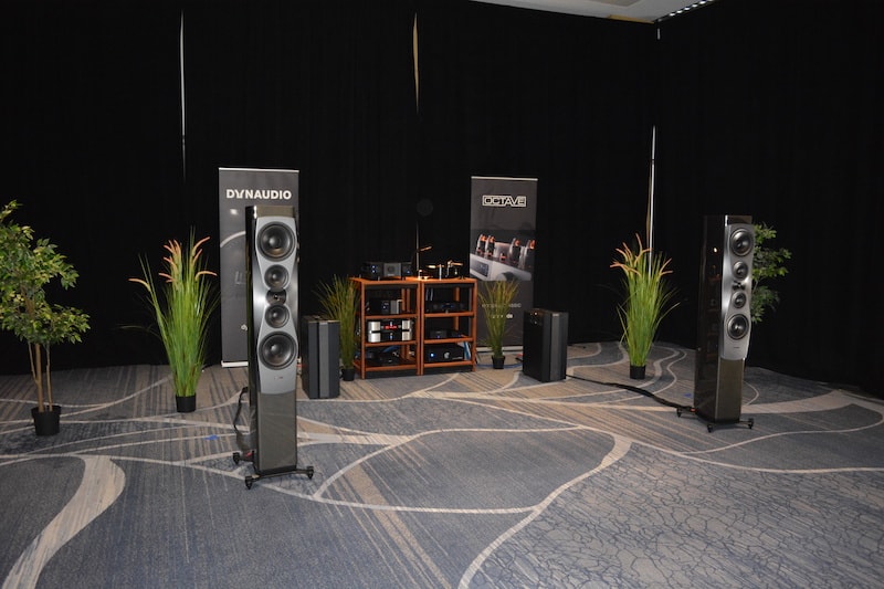 he Dynaudio/Matthew Bond Audio room.