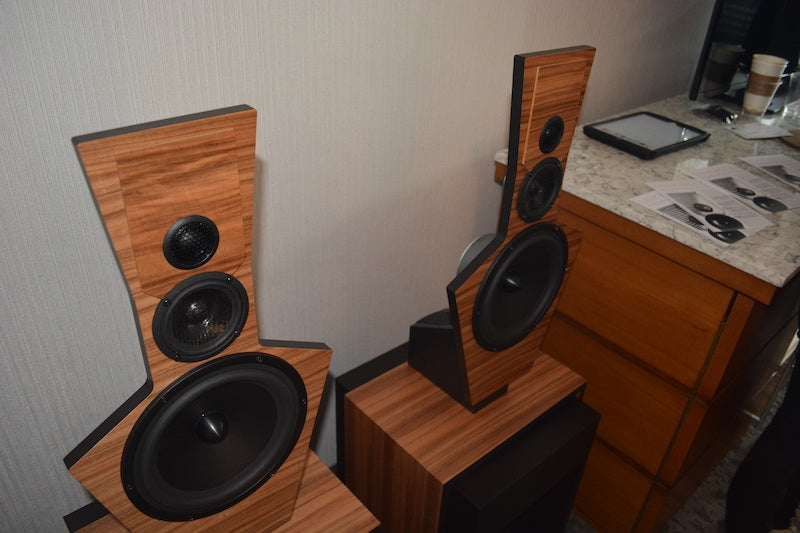 Loud and clear: the Linkwitz LX521 speakers.