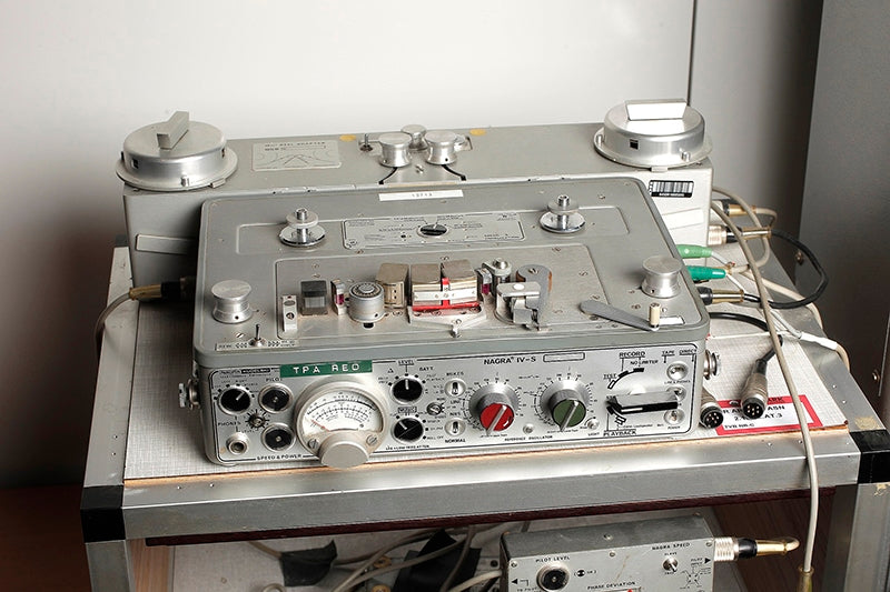 Nagra IV-S tape recorder. Courtesy of Wikimedia Commons/DRs Kulturarvsprojekt from Copenhagen, Denmark.