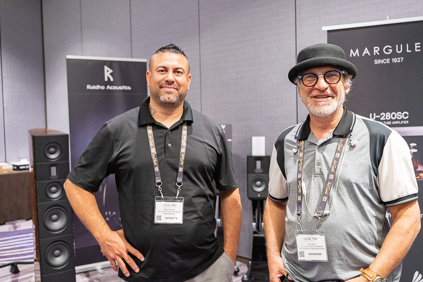 Mike Jaramillo and Bruce Ball of A/V Luxury Group International.