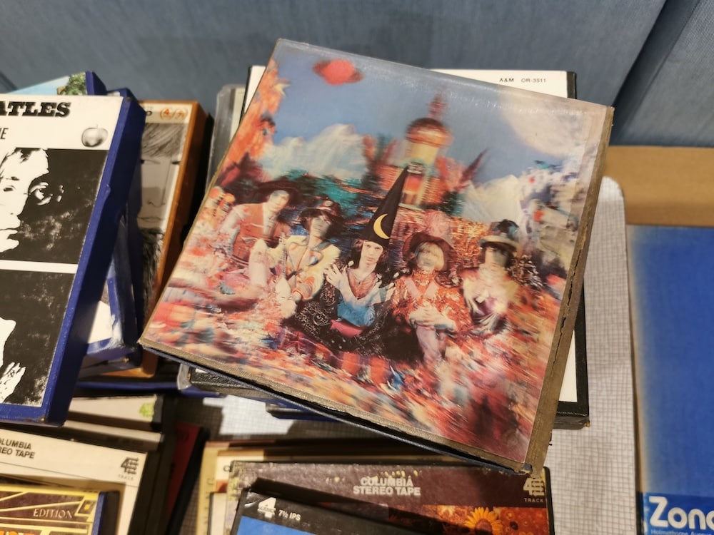 The Rolling Stones, Her Satanic Majesties Request, reel-to-reel tape with 3D cover!