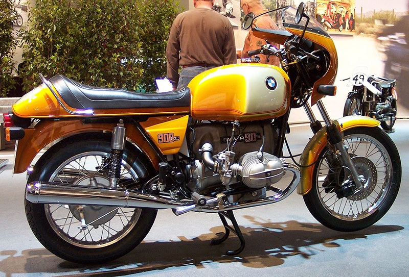 BMW R90S motorcycle. Courtesy of Wikimedia Commons/Stahlkocher.