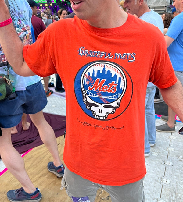 Where else would a grateful Mets fan want to be?