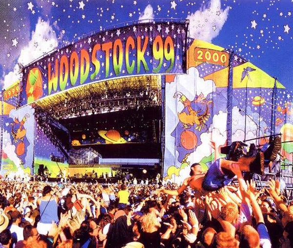 Woodstock '99, album cover.