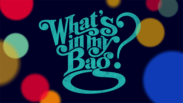What's in My Bag? logo.