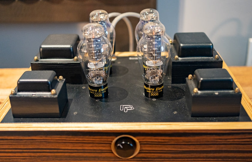 300B heaven: the Border Patrol P21EXD tube power amplifier. Courtesy of Harris Fogel.