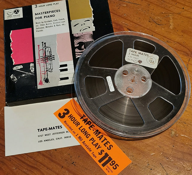 A typical package's inserts, this one from Tape Mates.