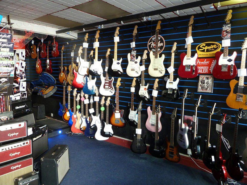 MIRTAS partner Hartnoll Guitars, formerly Griffin Guitar Center, Plymouth, UK. Courtesy of Hartnoll Guitars.