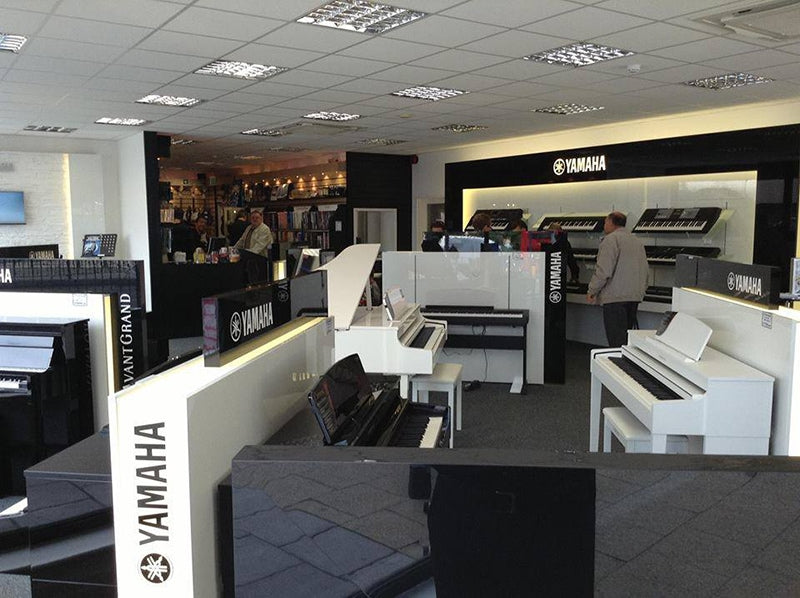 MIRTAS partner Musicland, with locations in Bromley and Romford, UK. Courtesy of Musicland.