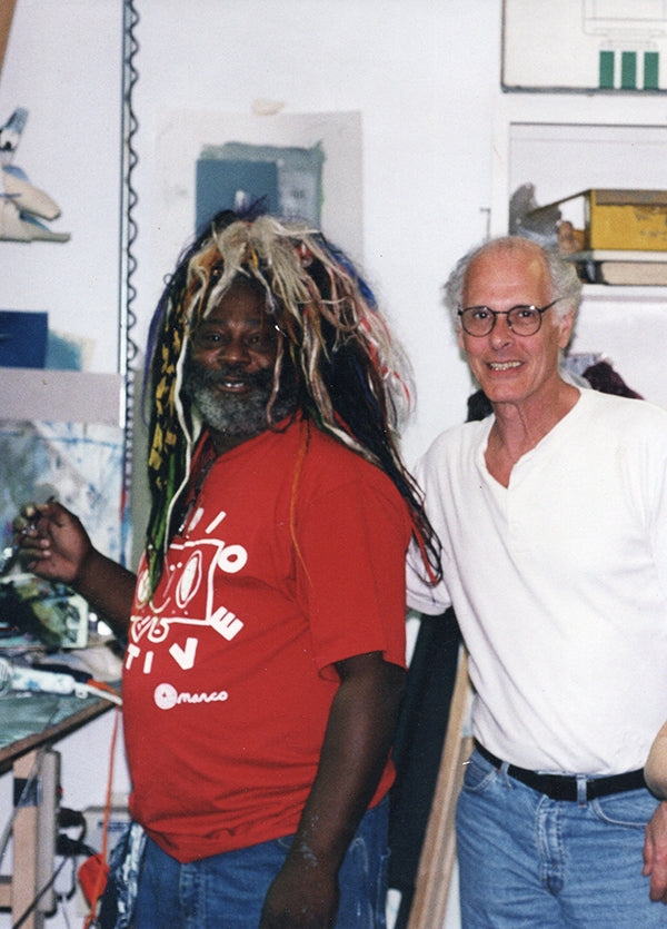 George Clinton and David Libert. Courtesy of axiomgrl.