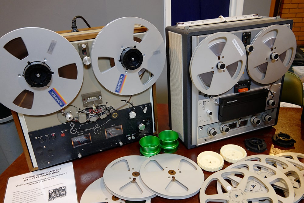 A pair of restored Ferrographs that caused a buzz at AudioJumble.