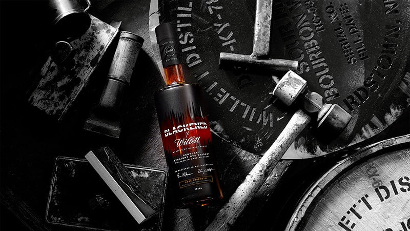 Metallica BLACKENED x Willett whiskey. Courtesy of PR Newswire/BLACKENED American Whiskey. Photo by Michael Perisco.