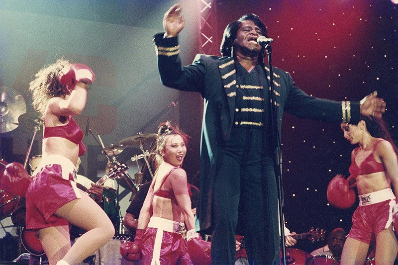 James Brown, circa 1996. Courtesy of Wikimedia Commons/Robbie Drexhage.