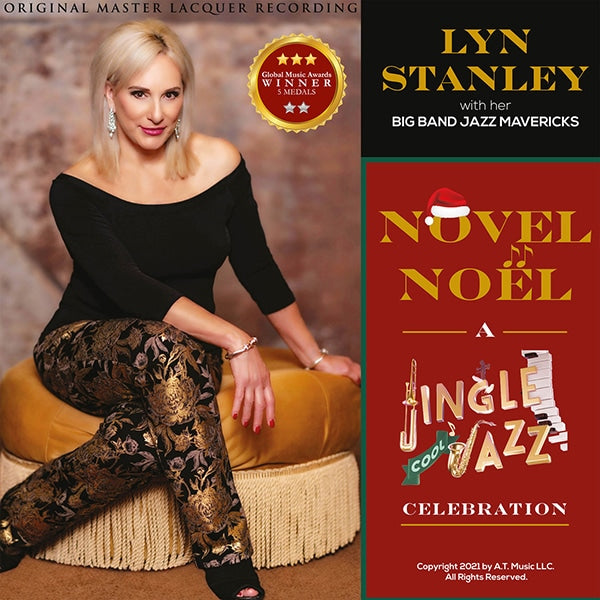Lyn Stanley, Novel Noël: A Jingle Cool Jazz Celebration, album cover.