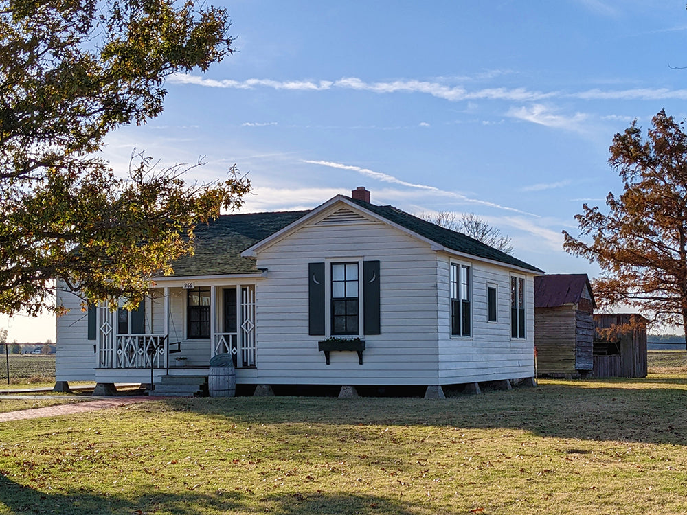 The childhood home of Johnny Cash.