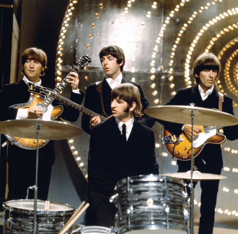 The Beatles performing "Paperback Writer" on Top of The Pops, 16 June 1966. © Apple Corps Ltd.