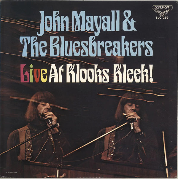 John Mayall & the Bluesbreakers Live at Klooks Kleek, album cover.