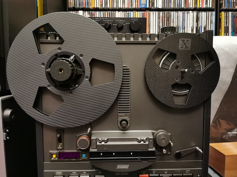10-inch and 7-inch reels on an Otari MX-5050.