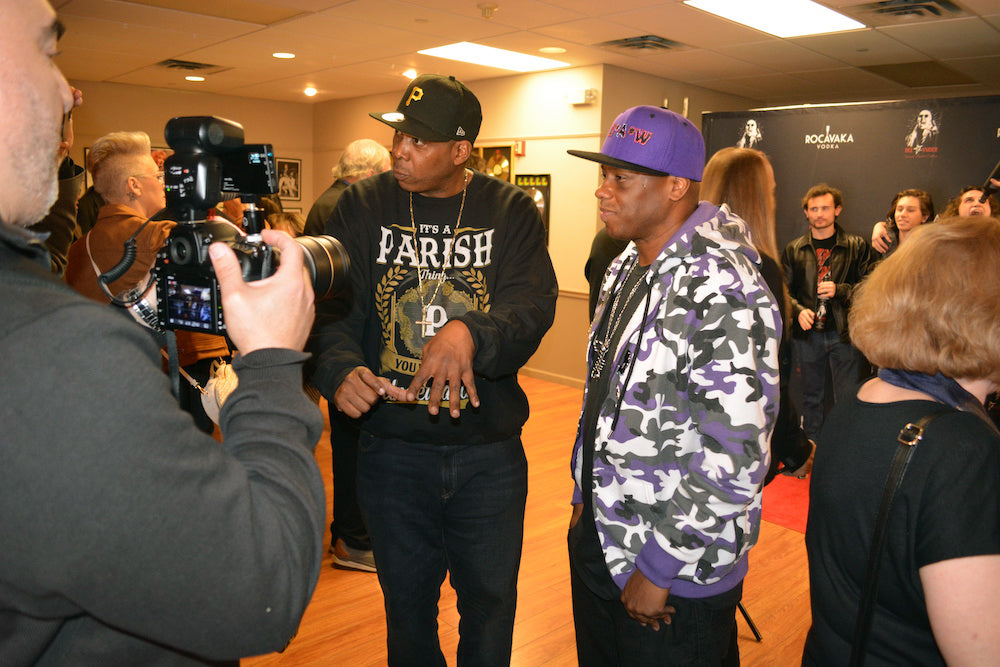 Parrish Smith of EPMD and Lawrence Worrell, aka L.A.W. from Planet 12, and grandson of LIMEHoF inductee Sam Taylor.